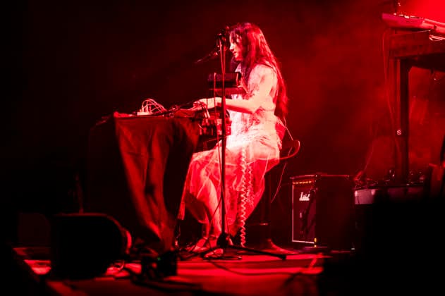 Konzert von Hinako Omori in Berlin Konzert von Hinako Omori am 22.01.2026 im ausverkauften Huxleys Neue Welt in Berlin. Sie spielte im Vorprogramm von Anna von Hausswolff., Berlin Berlin Deutschland Neukölln