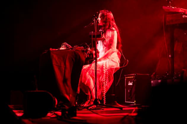 Konzert von Hinako Omori in Berlin Konzert von Hinako Omori am 22.01.2026 im ausverkauften Huxleys Neue Welt in Berlin. Sie spielte im Vorprogramm von Anna von Hausswolff., Berlin Berlin Deutschland Neukölln