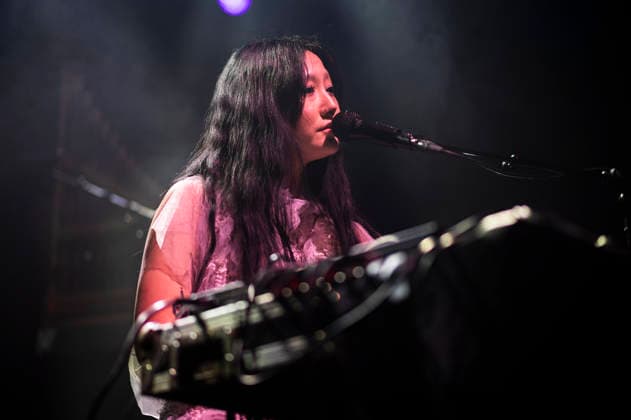Konzert von Hinako Omori in Berlin Konzert von Hinako Omori am 22.01.2026 im ausverkauften Huxleys Neue Welt in Berlin. Sie spielte im Vorprogramm von Anna von Hausswolff., Berlin Berlin Deutschland Neukölln