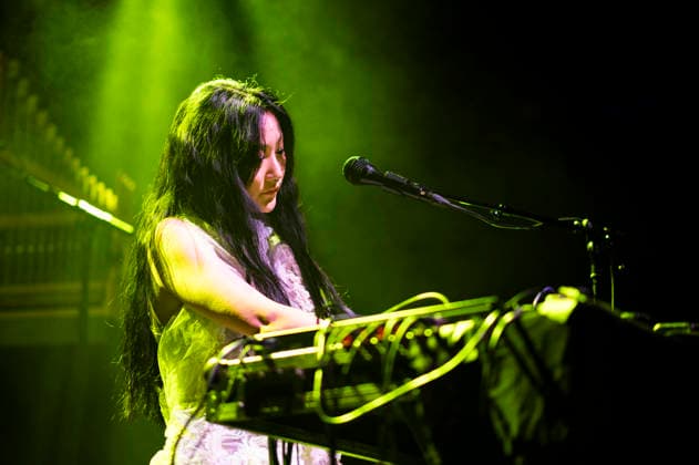 Konzert von Hinako Omori in Berlin Konzert von Hinako Omori am 22.01.2026 im ausverkauften Huxleys Neue Welt in Berlin. Sie spielte im Vorprogramm von Anna von Hausswolff., Berlin Berlin Deutschland Neukölln