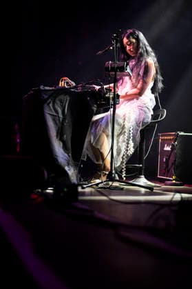 Konzert von Hinako Omori in Berlin Konzert von Hinako Omori am 22.01.2026 im ausverkauften Huxleys Neue Welt in Berlin. Sie spielte im Vorprogramm von Anna von Hausswolff., Berlin Berlin Deutschland Neukölln