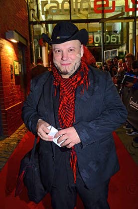 German celebrities attending the aftershow party of the movie Inside Wikileaks - Die fuenfte Gewalt Bruno Kramm at the German premiere of Inside Wikileaks - die fuenfte Gewalt at Kino Kulturbrauerei., Berlin, Germany WENN.com 11218432.jpg