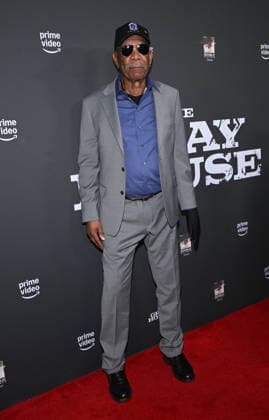 ˜The Gray House™ Los Angeles Premiere Morgan Freeman arriving to ˜The Gray House™ Los Angeles Premiere at Sherry Lansing Theatre on January 22, 2025 in Hollywood, CA. Hollywood Sherry Lansing Theatre California USA Copyright: xLISAxOConnor AFF-USA.comx