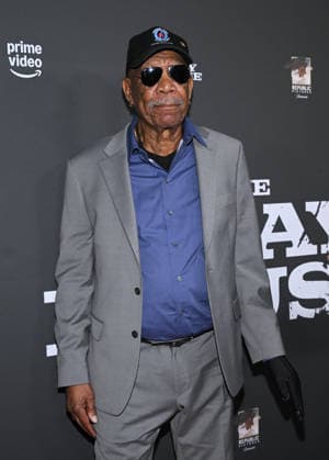 ˜The Gray House™ Los Angeles Premiere Morgan Freeman arriving to ˜The Gray House™ Los Angeles Premiere at Sherry Lansing Theatre on January 22, 2025 in Hollywood, CA. Hollywood Sherry Lansing Theatre California USA Copyright: xLISAxOConnor AFF-USA.comx