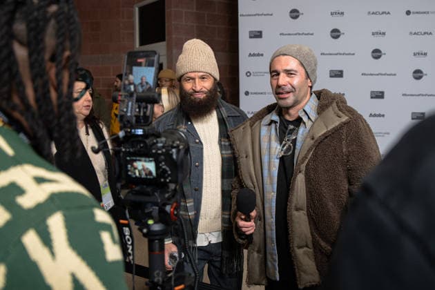 January 22, 2026, Park City, Utah, USA: Sundance Film Festival 2026: Executive Producer Abazar Khayami, of The Disciple, answers questions ahead of the film s premiere. Park City USA - ZUMAi207 20260122_zsp_i207_025 Copyright: xAbramxImanx
