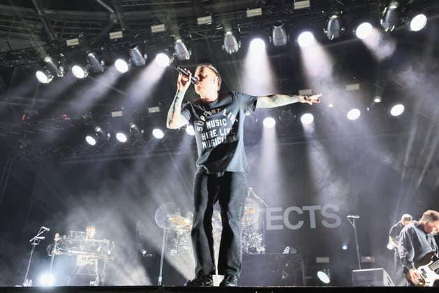 22.01.2026, Architects, Samuel David Carter, im Konzert live im UFO-Velodrom, Berlin, Musik, Berlin