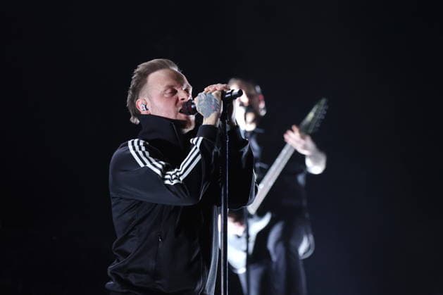 22.01.2026, Architects, Samuel David Carter, im Konzert live im UFO-Velodrom, Berlin, Musik, Berlin