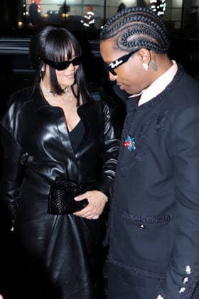Rihanna and A AP Rocky arrive at Siena restaurant in Paris during Mens Ready to Wear Autumn Winter 2026 2027 Fashion Week on 22 January 2026 Yoann Ouahcene Bestimage Rihanna and A AP Rocky arrive at Siena restaurant in Paris during Mens Ready to Wear Autumn Winter 2026 2027 Fashion Week on 22 January 2026 Paris France  Copyright: xYoannxOuahcenex xBestimagexYoannxOuahcenex xBestimagex