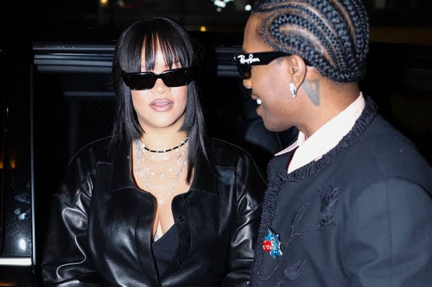 Rihanna and A AP Rocky arrive at Siena restaurant in Paris during Mens Ready to Wear Autumn Winter 2026 2027 Fashion Week on 22 January 2026 Yoann Ouahcene Bestimage Rihanna and A AP Rocky arrive at Siena restaurant in Paris during Mens Ready to Wear Autumn Winter 2026 2027 Fashion Week on 22 January 2026 Paris France  Copyright: xYoannxOuahcenex xBestimagexYoannxOuahcenex xBestimagex