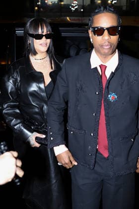 Rihanna and A AP Rocky arrive at Siena restaurant in Paris during Mens Ready to Wear Autumn Winter 2026 2027 Fashion Week on 22 January 2026 Yoann Ouahcene Bestimage Rihanna and A AP Rocky arrive at Siena restaurant in Paris during Mens Ready to Wear Autumn Winter 2026 2027 Fashion Week on 22 January 2026 Paris France  Copyright: xYoannxOuahcenex xBestimagexYoannxOuahcenex xBestimagex