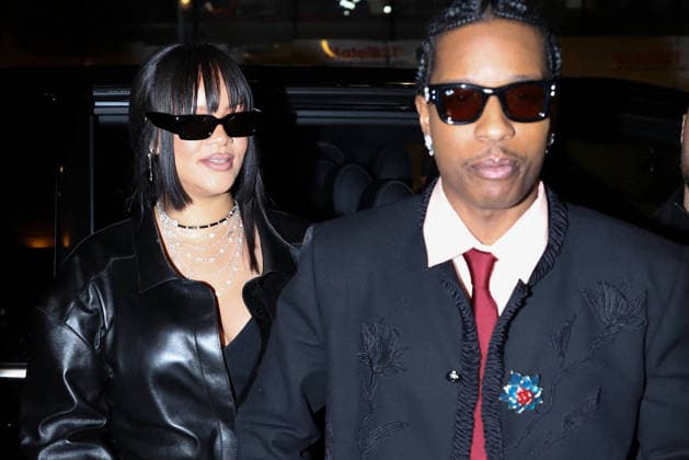 Rihanna and A AP Rocky arrive at Siena restaurant in Paris during Mens Ready to Wear Autumn Winter 2026 2027 Fashion Week on 22 January 2026 Yoann Ouahcene Bestimage Rihanna and A AP Rocky arrive at Siena restaurant in Paris during Mens Ready to Wear Autumn Winter 2026 2027 Fashion Week on 22 January 2026 Paris France  Copyright: xYoannxOuahcenex xBestimagexYoannxOuahcenex xBestimagex