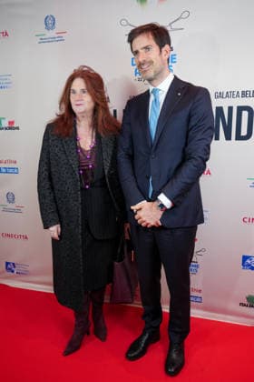 Emanuela dAlessandro, Giorgio Carlo Brugnoni Avant première française du film Cinque secondi au Publicis Cinémas, dans le cadre du Troisième Gala du cinéma italien le 22 janvier 2026 Anne Sophie Guebey Bestimage Photocall for the premiere of the film Cinque secondi at Publicis Cinémas, as part of the Third Italian Film Gala in Paris on january 22nd 2026 Paris  Copyright: xAnne-SophiexGuebeyx xBestimagexAnne-SophiexGuebeyx xBestimagex