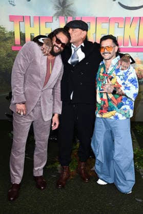Jason Momoa, Dave Bautista und Angel Manuel Soto beim Special Screening des Amazon Prime Video-Films The Wrecking Crew im Cineworld Leicester Square. London, 22.01.2026