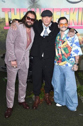 Jason Momoa, Dave Bautista und Angel Manuel Soto beim Special Screening des Amazon Prime Video-Films The Wrecking Crew im Cineworld Leicester Square. London, 22.01.2026