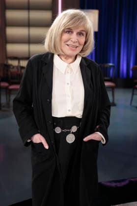 Mary Roos bei der Aufzeichnung der WDR-Talkshow Kölner Treff im WDR Studio BS 3. Köln, 22.01.2026