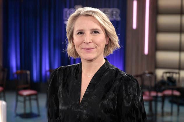 Susan Link bei der Aufzeichnung der WDR-Talkshow Kölner Treff im WDR Studio BS 3. Köln, 22.01.2026