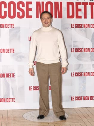 Rome, Palazzo Naiadi, photocall for the film Things Unsaid. Pictured: Claudio Santamaria  Copyright: xMarcoxProvvisionatox xipa-agency.netx xMarcoxProvvisionatox IPA_Agency_IPA70452669