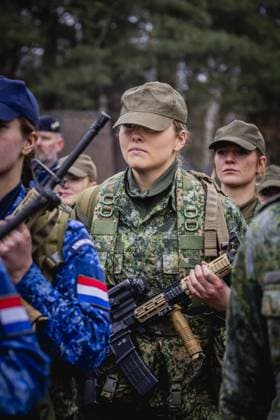 Ermelo, The Netherlands, 2026-01-23 11:52:26 ERMELO, January 23, 2026, Defensity College. Princess Amalia has completed General Military Training (AMO) and has been promoted to corporal. The AMO is part of the program she is following at Defensity College. Now that she has completed the AMO, the Princess of Orange will wear a military uniform when working for the Ministry of Defence. She will continue her training and is currently working as a student employee at the Defence Staff. PHOTO: NLBeeld POOL Patrick van Katwijk Credit: NL Beeld Patrick van Emst  Copyright: xx x