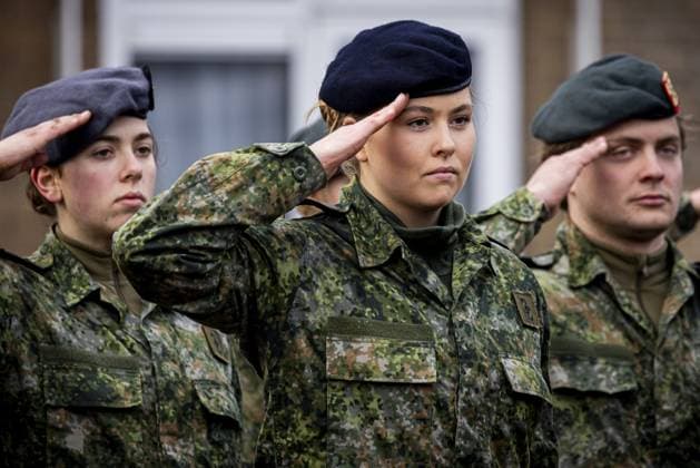 Ermelo, The Netherlands, 2026-01-23 12:18:16 ERMELO, January 23, 2026, Defensity College. Princess Amalia has completed General Military Training (AMO) and has been promoted to corporal. The AMO is part of the program she is following at Defensity College. Now that she has completed the AMO, the Princess of Orange will wear a military uniform when working for the Ministry of Defence. She will continue her training and is currently working as a student employee at the Defence Staff. PHOTO: NLBeeld POOL Patrick van Katwijk Credit: NL Beeld Patrick van Emst  Copyright: xx x