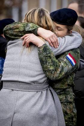 Ermelo, The Netherlands, 2026-01-23 12:20:31 ERMELO, January 23, 2026, Defensity College. Princess Amalia has completed General Military Training (AMO) and has been promoted to corporal. The AMO is part of the program she is following at Defensity College. Now that she has completed the AMO, the Princess of Orange will wear a military uniform when working for the Ministry of Defence. She will continue her training and is currently working as a student employee at the Defence Staff. PHOTO: NLBeeld POOL Patrick van Katwijk Credit: NL Beeld Patrick van Emst  Copyright: xx x