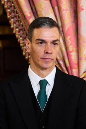 23-01-2026 Madrid Pedro Sanchez during the Corps Diplomatique New Years reception at the royal palace in Madrid. No Spain Â  Copyright: xPPEx