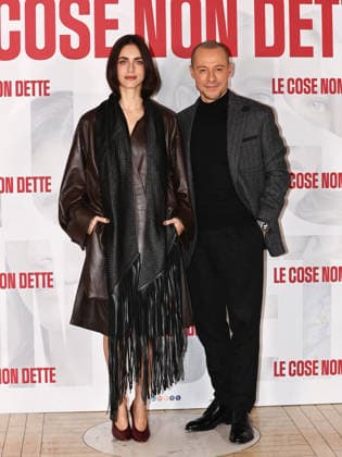 Rome, Palazzo Naiadi, photocall for the film Things Left Unsaid. Pictured: Miriam Leone, Stefano Accorsi  Copyright: xMarcoxProvvisionatox xipa-agency.netx xMarcoxProvvisionatox IPA_Agency_IPA70456058