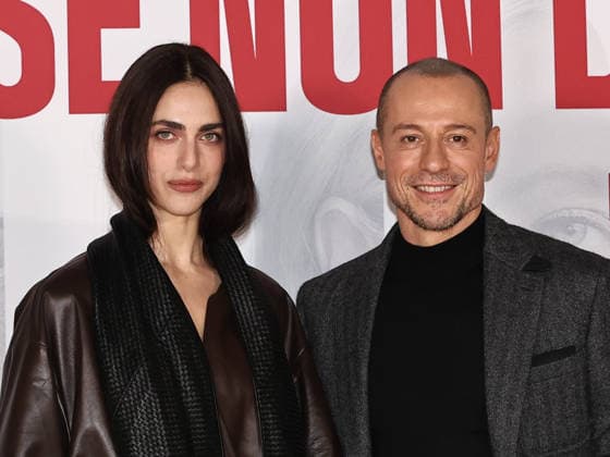 Rome, Palazzo Naiadi, photocall for the film Things Left Unsaid. Pictured: Miriam Leone, Stefano Accorsi  Copyright: xMarcoxProvvisionatox xipa-agency.netx xMarcoxProvvisionatox IPA_Agency_IPA70456081