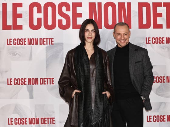 Rome, Palazzo Naiadi, photocall for the film Things Left Unsaid. Pictured: Miriam Leone, Stefano Accorsi  Copyright: xMarcoxProvvisionatox xipa-agency.netx xMarcoxProvvisionatox IPA_Agency_IPA70456085