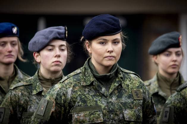 Princess Amalia promoted to corporal, Ermelo, The Netherlands Princess Amalia has completed General Military Training (AMO) and has been promoted to corporal. The AMO is part of the program she is following at Defensity College. Now that she has completed the AMO, the Princess of Orange will wear a military uniform when working for the Ministry of Defence. She will continue her training and is currently working as a student employee at the Defence Staff. Ermelo, January 23, 2026, Defensity College. Photo by Bruno Press ABACAPRESS.COM Ermelo Netherlands  Copyright: xBrunoxPress ABACAx