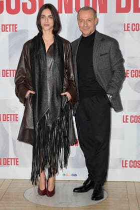 Le cose non dette photocall in Roma, Italy - 23Jan 2026 Miriam Leone (l) and Stefano Accorsi (r) attend the photocall of movie Le cose non dette at Naiadi Hotel. Rome Italy Copyright: xMarioxCartellix xSOPAxImagesx _DSC0959