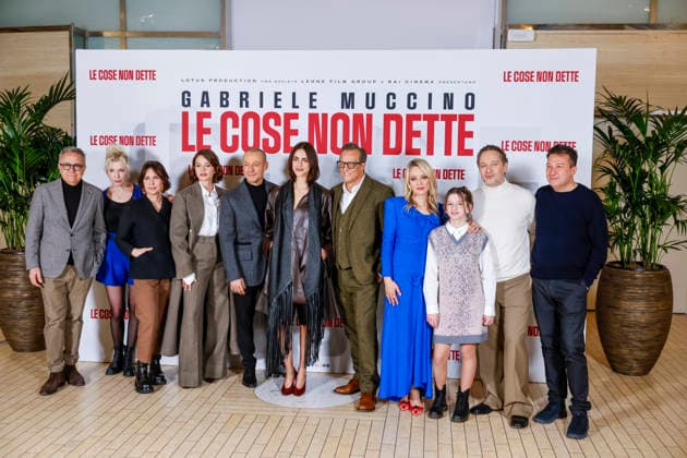Photocall for the film The Unsaid Things Photocall for the film Le Cose non Dette, pictured is Gabriele Muccino with the cast. . Rme, Italy 23 January 2026, Credit:Cristiano Minichiello Avalon Italy, Rome  Copyright: xCristianoxMinichiellox xAvalonx 1068612412