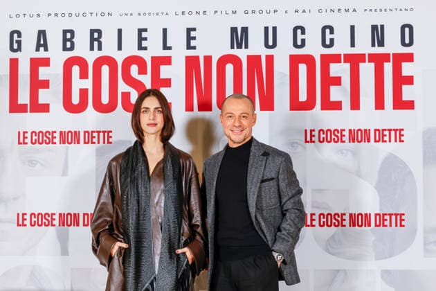 Photocall for the film The Unsaid Things Photocall for the film Le Cose Non Tette, pictured: Stefano Accorsi with Miriam Leoni . Rme, Italy 23 January 2026, Credit:Cristiano Minichiello Avalon Italy, Rome  Copyright: xCristianoxMinichiellox xAvalonx 1068612920