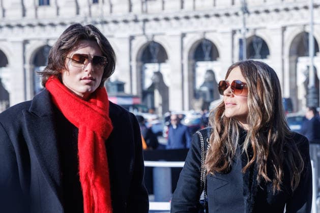 Foto IPP - Emanuela Vertolli Gruppo Editoriale LiveMedia Rome 23 01 2026 Nella foto: Elizabeth Liz Hurley arrives at Valentino Garavani s funeral on January 23rd., 2026 at Basilica S.Maria degli Angeli e dei Martiri, Rome, Italy Italy Photo Press - World Copyright