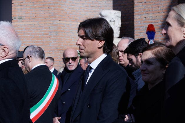 Foto IPP - Emanuela Vertolli Gruppo Editoriale LiveMedia Rome 23 01 2026 Nella foto: Alessandro Onorato attends the Valentino Garavani s funeral on January 23rd., 2026 at Basilica S.Maria degli Angeli e dei Martiri, Rome, Italy Italy Photo Press - World Copyright