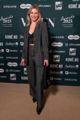 Vixen Awards 2025 Oslo, Norge 20260123. Kornelia Minsaas ankommer pa rod loper for utdelingen av Vixen Awards 2025 pa Radisson Blu Plaza Hotel i Oslo fredag. Foto: Fredrik Varfjell NTB Oslo Norge QUEuxgtRde4 EDITORIAL USE ONLY Ref:_ENTQUEuxgtRde4.jpg Copyright: xFredrikxVarfjellx xNTBx