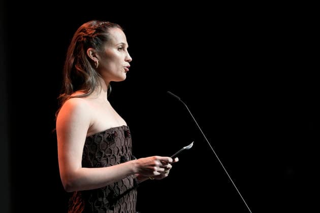 GÖTEBORG, SWEDEN 20260123 Alicia Vikander speaks at the opening of the Gothenburg Film Festival at the Draken cinema GÖTEBORG SWEDEN x9200x  Copyright: xBjörnxLarssonxRosvall TTx GÖTEBORGS FILMFESTIVAL 2026 iS821CE53P4