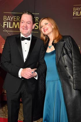 Jürgen Tonkel mit Begleitung 47. Bayerischer Filmpreis Preis, Auszeichnung Prinzregententheater München 23. Januar 2026