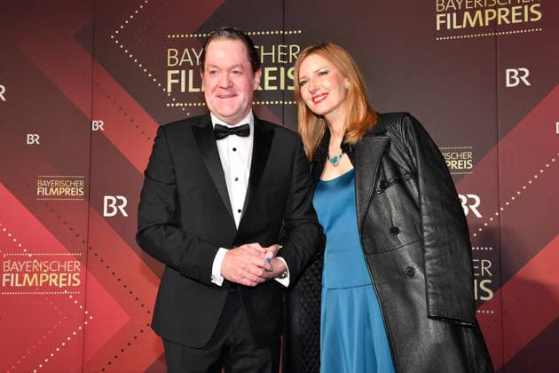 Jürgen Tonkel mit Begleitung 47. Bayerischer Filmpreis Preis, Auszeichnung Prinzregententheater München 23. Januar 2026