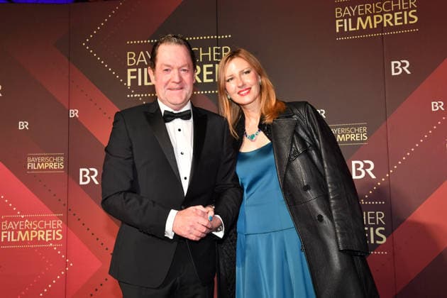 Jürgen Tonkel mit Begleitung 47. Bayerischer Filmpreis Preis, Auszeichnung Prinzregententheater München 23. Januar 2026