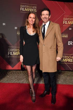 Oliver Berben mit Ehefrau 47. Bayerischer Filmpreis Preis, Auszeichnung Prinzregententheater München 23. Januar 2026