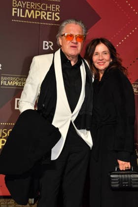 Michael Brandner mit Ehefrau Karin 47. Bayerischer Filmpreis Preis, Auszeichnung Prinzregententheater München 23. Januar 2026