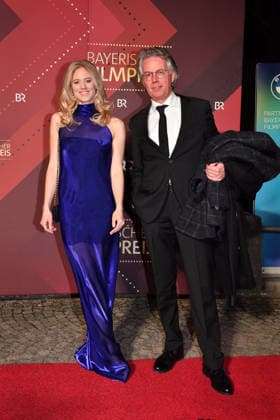 Larissa Marolt mit Begleitung 47. Bayerischer Filmpreis Preis, Auszeichnung Prinzregententheater München 23. Januar 2026