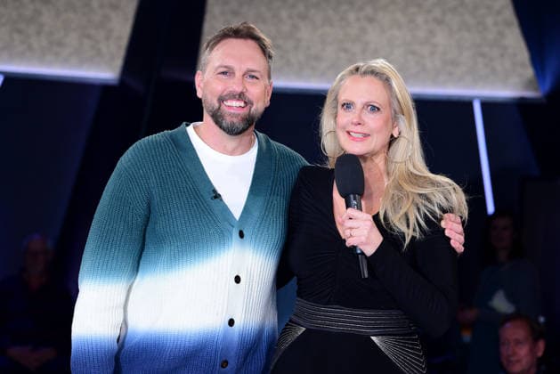 Steven Gaetjen und Barbara Schoeneberger bei der NDR Talk Show am 23.1.2026 in Hamburg NDR Talk Show am 23.1.2026 in Hamburg