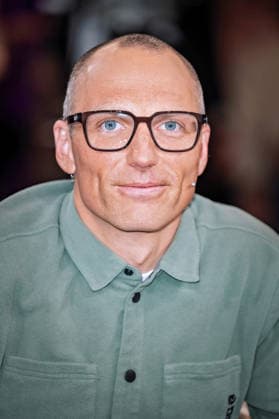 MDR - Riverboat. Ex-Biathlet Erik Lesser anläßlich der Aufzeichnung der MDR - Talkshow Riverboat am 23.01.2026 in der Mediacity Leipzig. 20260123SFL0054