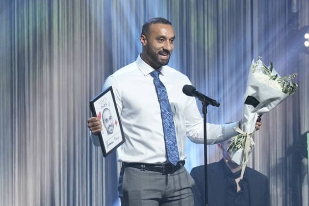 Vixen Awards 2025 Oslo, Norge 20260123. Arets influenser: Helse gikk til Nohman Isaq under utdelingen av Vixen Awards 2025 pa Radisson Blu Plaza Hotel i Oslo fredag. Foto: Fredrik Varfjell NTB Oslo Norge 8SjCLOTo9Fw EDITORIAL USE ONLY Ref:_ENT8SjCLOTo9Fw.jpg Copyright: xFredrikxVarfjellx xNTBx