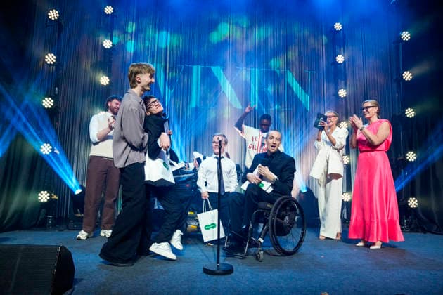 Vixen Awards 2025 Oslo, Norge 20260123. Arets forbilde (Specsavers sin egen pris) gikk til Handycrapcrew under utdelingen av Vixen Awards 2025 pa Radisson Blu Plaza Hotel i Oslo fredag. Foto: Fredrik Varfjell NTB Oslo Norge NHFAgvbUUbo EDITORIAL USE ONLY Ref:_ENTNHFAgvbUUbo.jpg Copyright: xFredrikxVarfjellx xNTBx