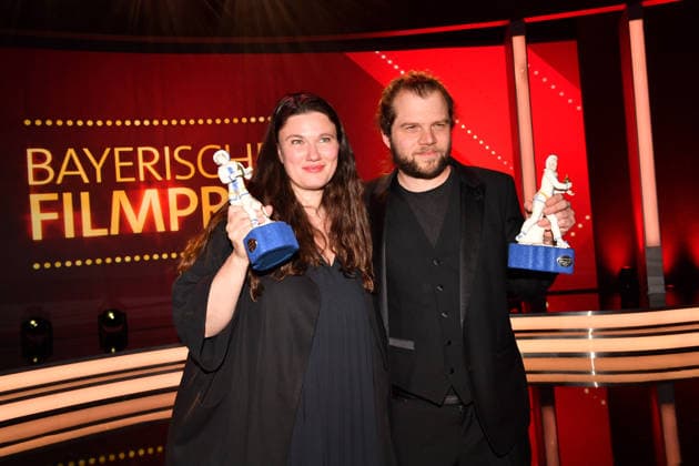 Mascha Schilinski und Fabian Camper 47. Bayerischer Filmpreis Preis, Auszeichnung Party Prinzregententheater München 23. Januar 2026