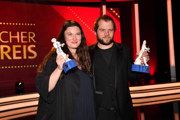 Mascha Schilinski und Fabian Camper 47. Bayerischer Filmpreis Preis, Auszeichnung Party Prinzregententheater München 23. Januar 2026