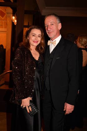Heino von Statten mit Ehefrau 47. Bayerischer Filmpreis Preis, Auszeichnung Party Prinzregententheater München 23. Januar 2026