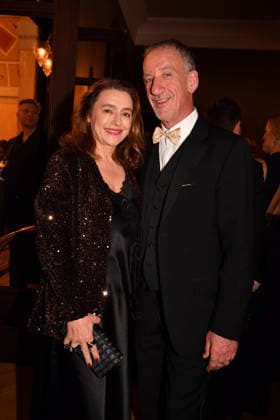 Heino von Statten mit Ehefrau 47. Bayerischer Filmpreis Preis, Auszeichnung Party Prinzregententheater München 23. Januar 2026